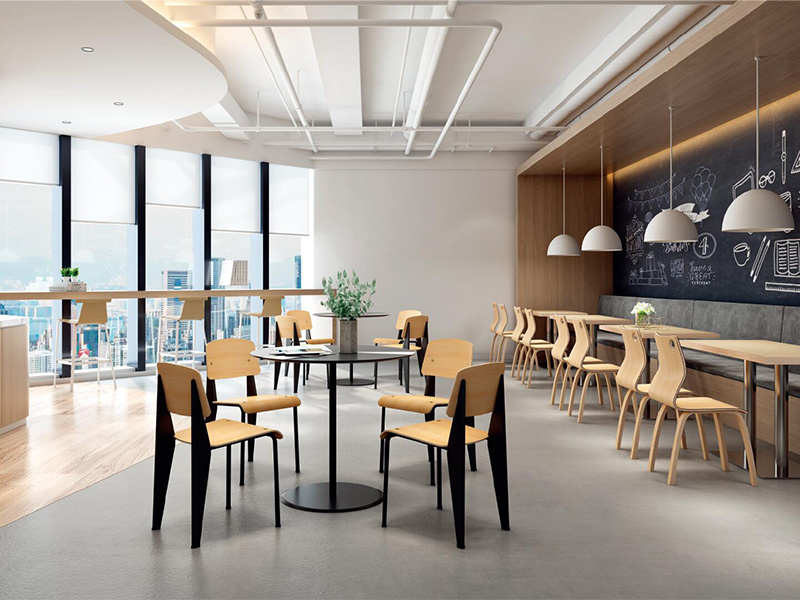 定制公司餐厅家具